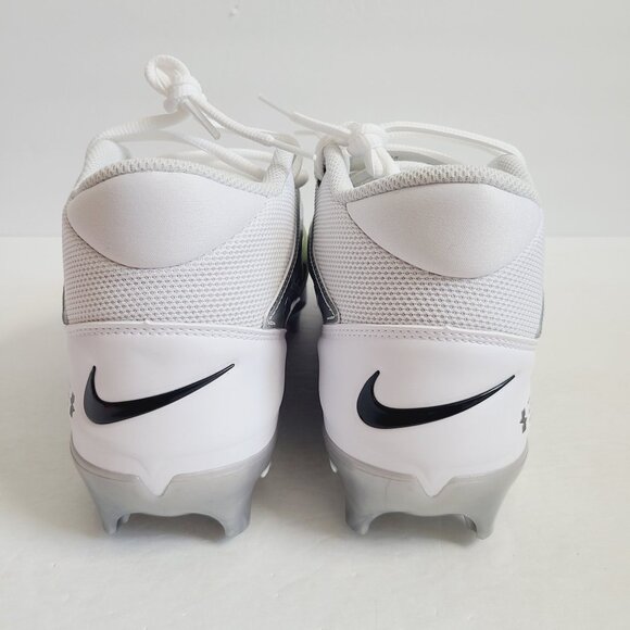 NEW Nike Alpha Menace 4 Pro Football Cleats FD7037-100 Size 11 White main image 5